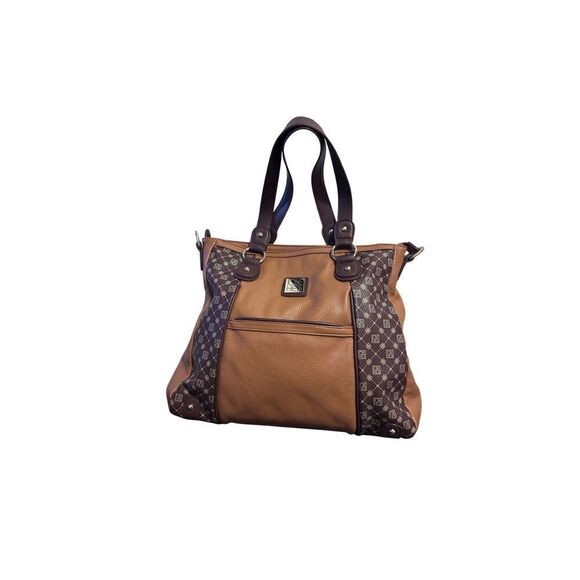 Danbury Mint Jose Hess Large Tote Handbag Purse I Love You - Picture 1 of 16